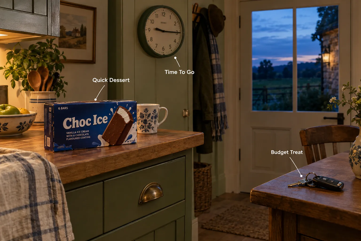 How the Choc Ice Became a Dinner Party Exit Cue